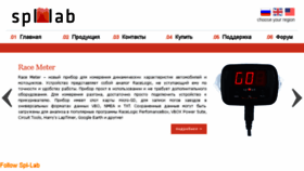What Spl-lab.ru website looked like in 2018 (5 years ago)