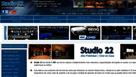 What Studio-22.com website looked like in 2018 (5 years ago)