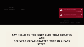 What Scoutandcellar.com website looked like in 2018 (5 years ago)