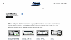 What Skillsoftware.com website looked like in 2018 (5 years ago)
