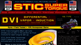 What Sticsupertorque.com website looked like in 2018 (5 years ago)
