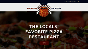 What Stjohnsburyhouseofpizza.com website looked like in 2018 (5 years ago)