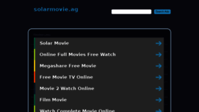 What Solarmovie.ag website looked like in 2018 (5 years ago)