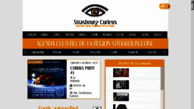 What Strasbourgcurieux.com website looked like in 2018 (5 years ago)