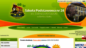 What Sp24bielsko.pl website looked like in 2018 (5 years ago)
