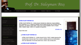 What Suleyman-ates.com website looked like in 2018 (5 years ago)