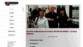 What Salon-damario.de website looked like in 2018 (5 years ago)