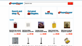 What Superdoopercheap.com website looked like in 2018 (5 years ago)