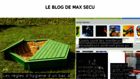 What Secumax.fr website looked like in 2018 (5 years ago)