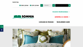 What Somnia.ro website looked like in 2018 (5 years ago)