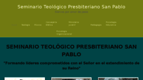 What Stpsanpablo.org.mx website looked like in 2018 (7 years ago)