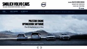 What Smolichvolvocars.com website looked like in 2018 (5 years ago)