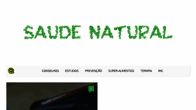 What Saudenatural.info website looked like in 2018 (5 years ago)