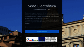 What Sede.aytoleon.es website looked like in 2018 (5 years ago)