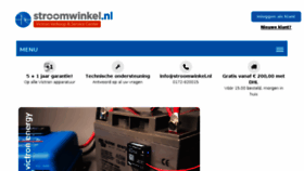 What Stroomwinkel.nl website looked like in 2018 (5 years ago)