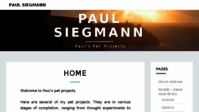 What Siegmann.nl website looked like in 2018 (5 years ago)