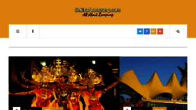 What Sekitarlampung.com website looked like in 2018 (5 years ago)