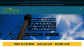What Sanibel-captiva.org website looked like in 2018 (5 years ago)