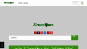 What Streamlikers.com website looked like in 2018 (5 years ago)