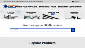 What Sanitaryindustry.com website looked like in 2018 (5 years ago)