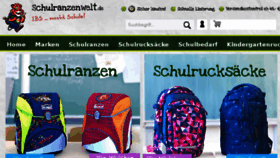 What Schulranzenwelt.de website looked like in 2018 (5 years ago)