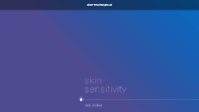 What Skinsensitivityrisk.com website looked like in 2018 (5 years ago)