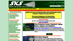 What Smartkeyboardstickers.com website looked like in 2018 (5 years ago)