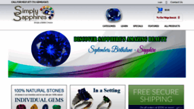 What Simplysapphires.com website looked like in 2018 (5 years ago)