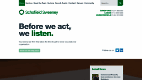 What Schofieldsweeney.co.uk website looked like in 2018 (5 years ago)