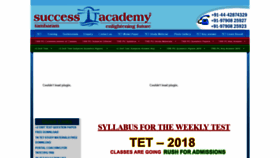 What Successacademy.org.in website looked like in 2018 (5 years ago)
