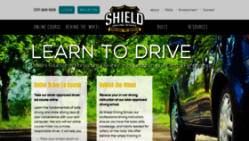 What Shielddriving.com website looked like in 2018 (5 years ago)