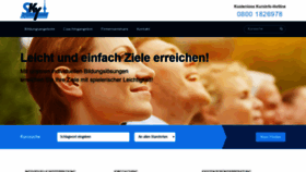 What Skyakademie.de website looked like in 2018 (5 years ago)