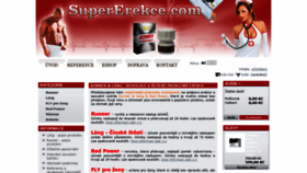What Supererekce.com website looked like in 2018 (5 years ago)