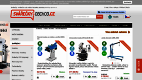 What Svarecky-obchod.cz website looked like in 2018 (6 years ago)