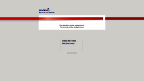 What Sodexonet.com website looked like in 2018 (5 years ago)