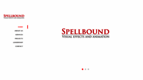 What Spellboundvfx.com website looked like in 2018 (5 years ago)