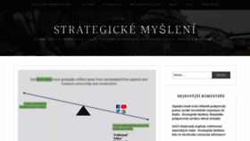 What Strategickemysleni.info website looked like in 2018 (5 years ago)