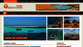 What Sharm-el-sheikh.pl website looked like in 2018 (5 years ago)