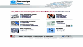 What Staatsanzeiger-online.de website looked like in 2018 (5 years ago)