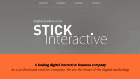 What Stickint.com website looked like in 2018 (5 years ago)