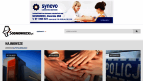 What Sosnowiecki.pl website looked like in 2018 (6 years ago)