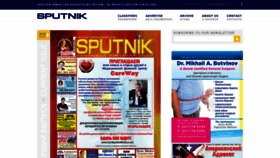 What Sputniknj.com website looked like in 2018 (5 years ago)