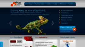 What Shopsystem.cz website looked like in 2018 (5 years ago)