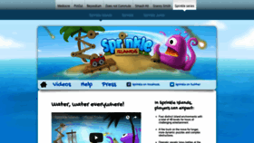 What Sprinklegame.com website looked like in 2018 (5 years ago)