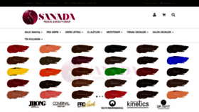 What Sanadagroup.com.tr website looked like in 2018 (5 years ago)
