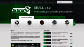What Seall.cz website looked like in 2018 (5 years ago)