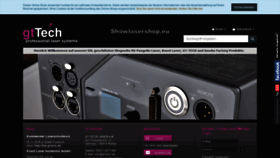 What Showlasershop.eu website looked like in 2018 (5 years ago)