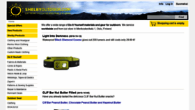 What Shelbyoutdoor.com website looked like in 2018 (5 years ago)