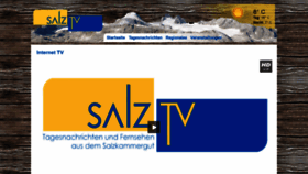 What Salz-tv.at website looked like in 2018 (5 years ago)