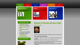 What Shortjokesonline.net website looked like in 2018 (5 years ago)